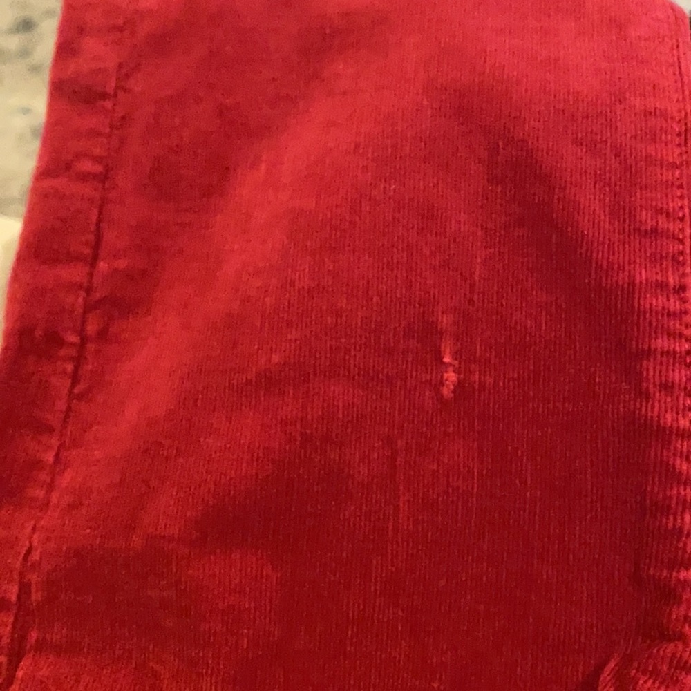 Lucky Brand Corduroy Size 6/28 Brick Red Skinny Jeans w MEASUREMENTS - Picture 10 of 10